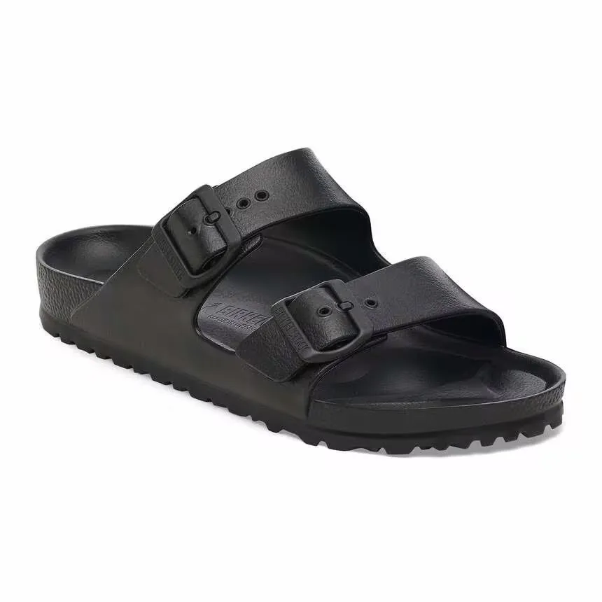 Aqua Slide in Black EVA